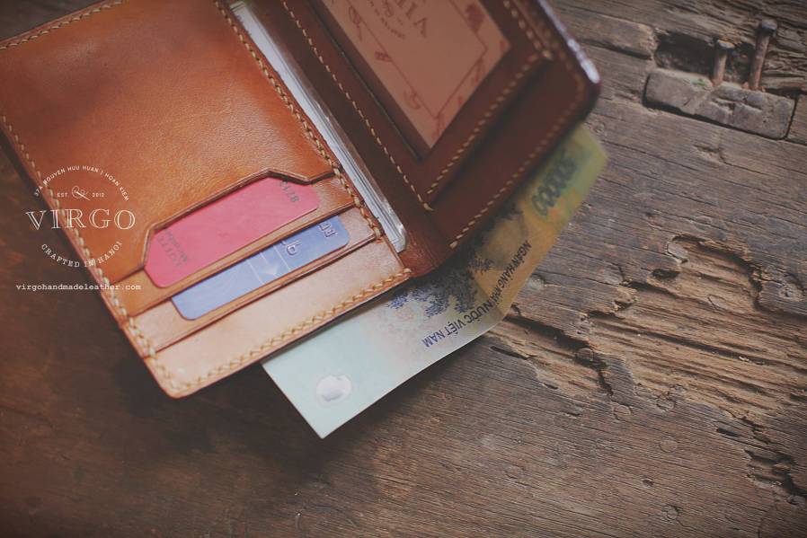 Sheridan Hand Carved Mini Wallet