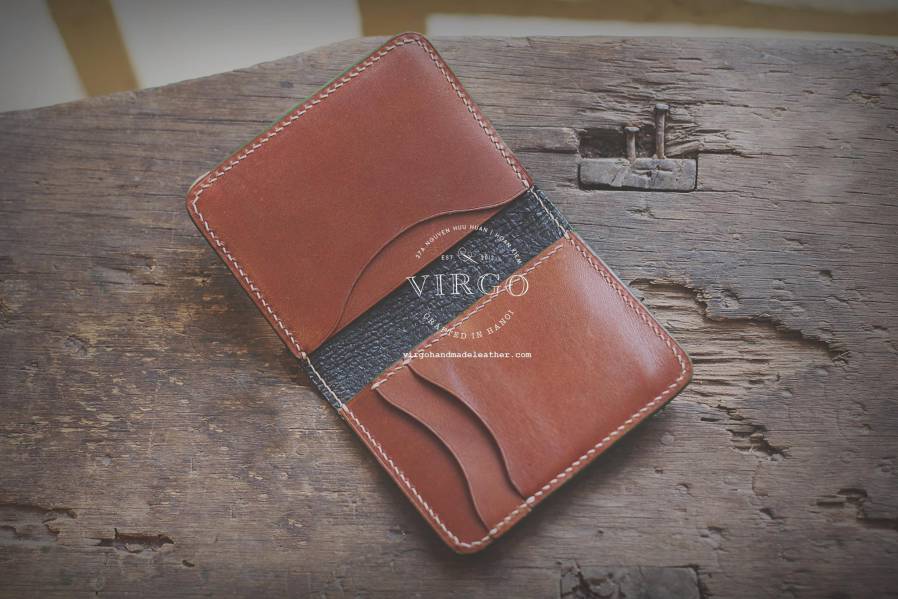 Sheridan Hand Carved Mini Wallet