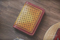 Braided Hand Carved Mini Wallet