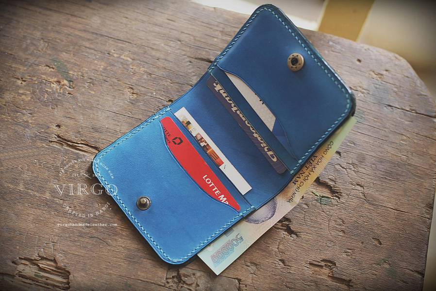 Mandeki Neko Hand Carved Small Wallet