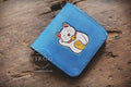 Mandeki Neko Hand Carved Small Wallet