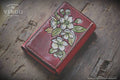 White Plum Hand Carved Short Coin Wallet