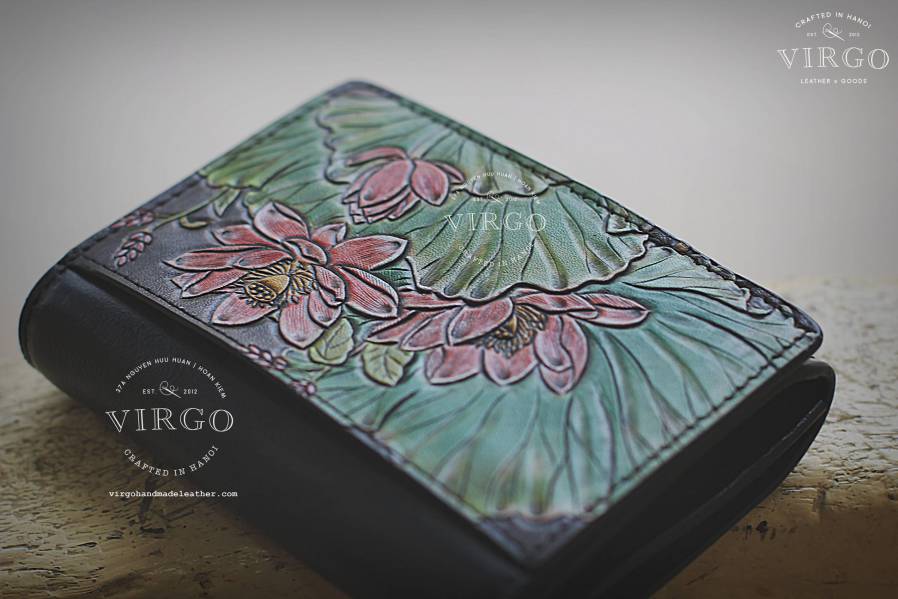 Lotus Coin Carving Wallet 2