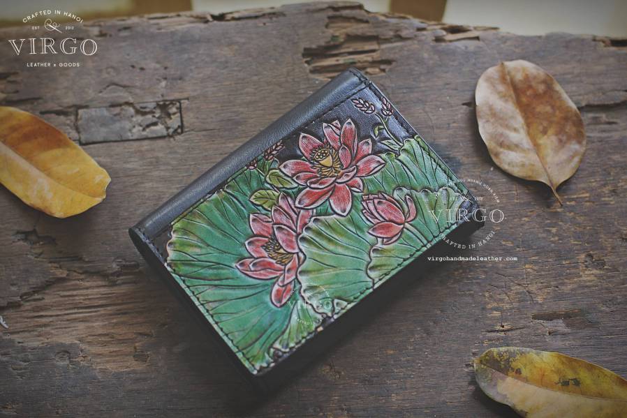 Lotus Coin Carving Wallet 2
