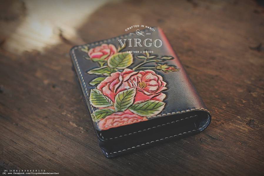 Rose Card Holder