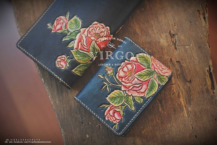 Rose Card Holder
