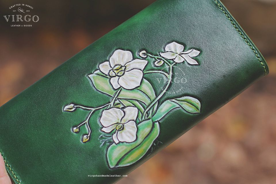 Orchids Long Wallet