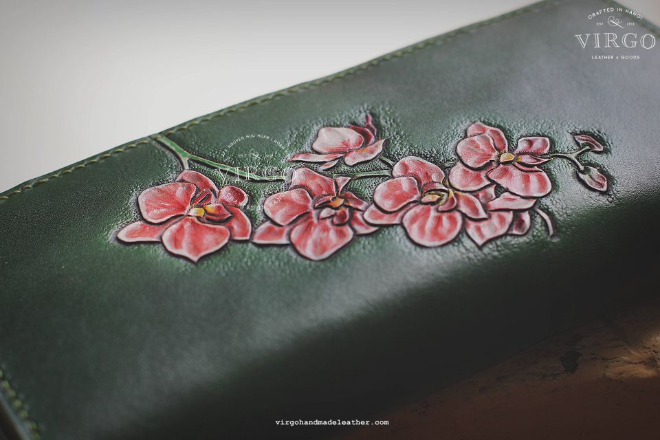 Orchids Long Wallet