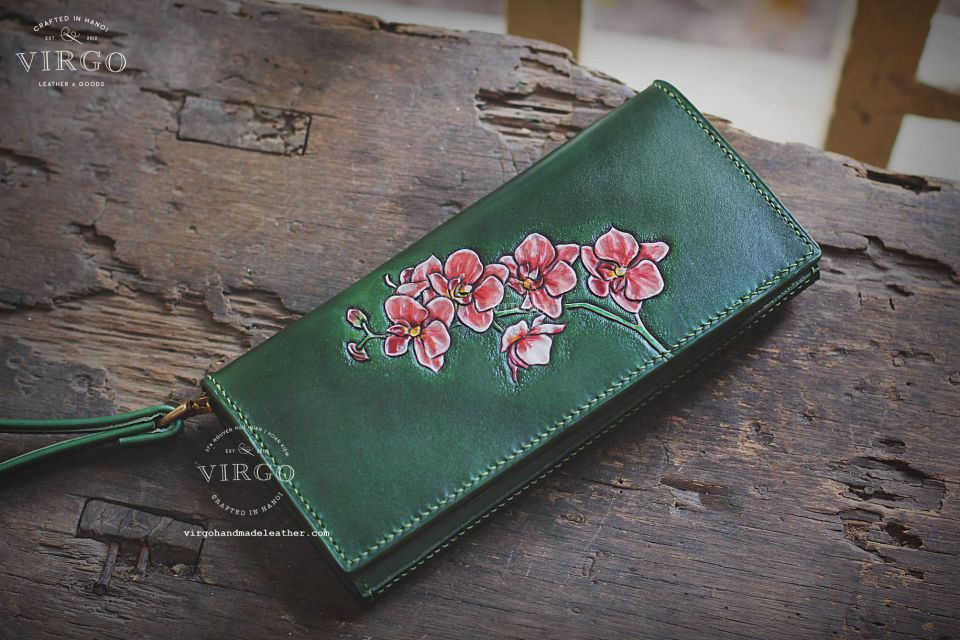 Orchids Long Wallet
