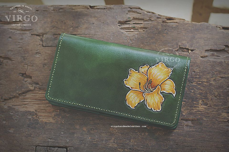 Yellow Lily Long Wallet