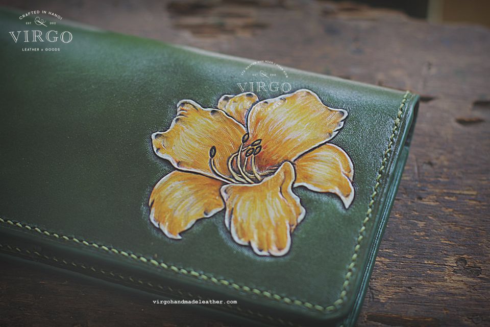 Yellow Lily Long Wallet