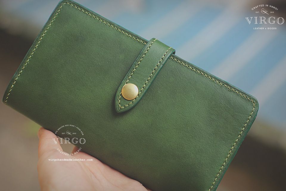 Emerald Minimal Long Wallet
