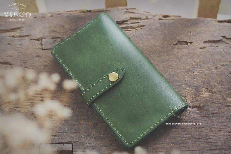 Emerald Minimal Long Wallet