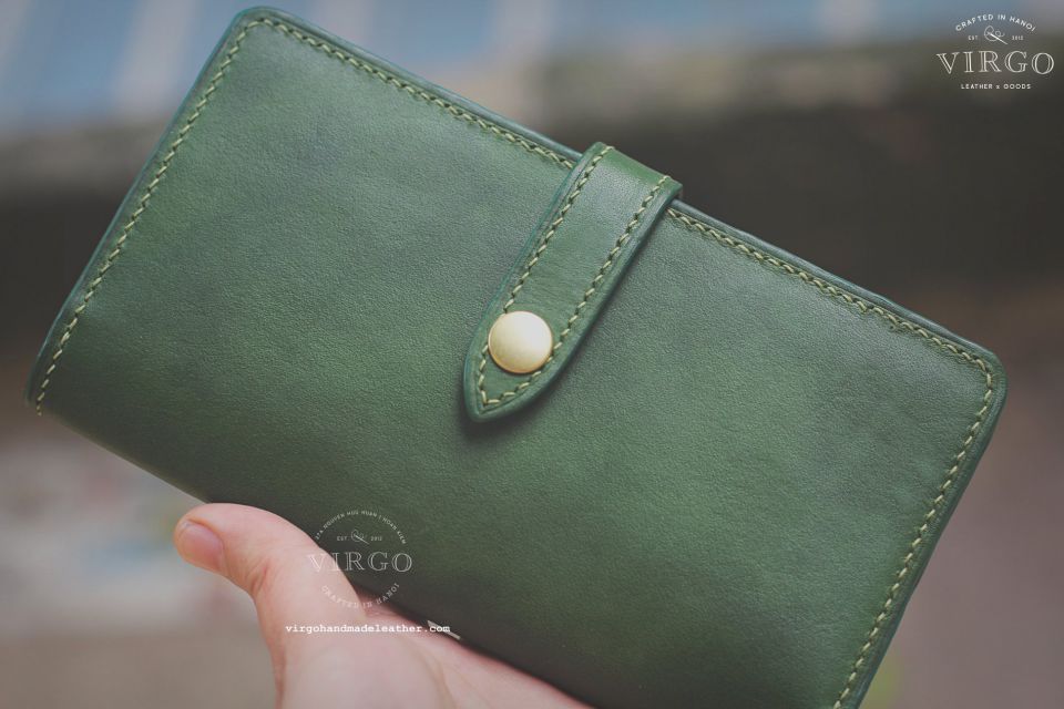 Emerald Minimal Long Wallet