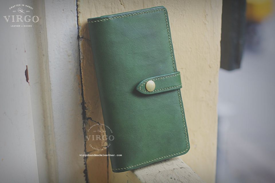 Emerald Minimal Long Wallet