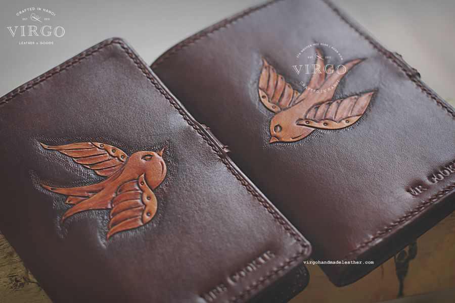 Bird Couples Passport Cover