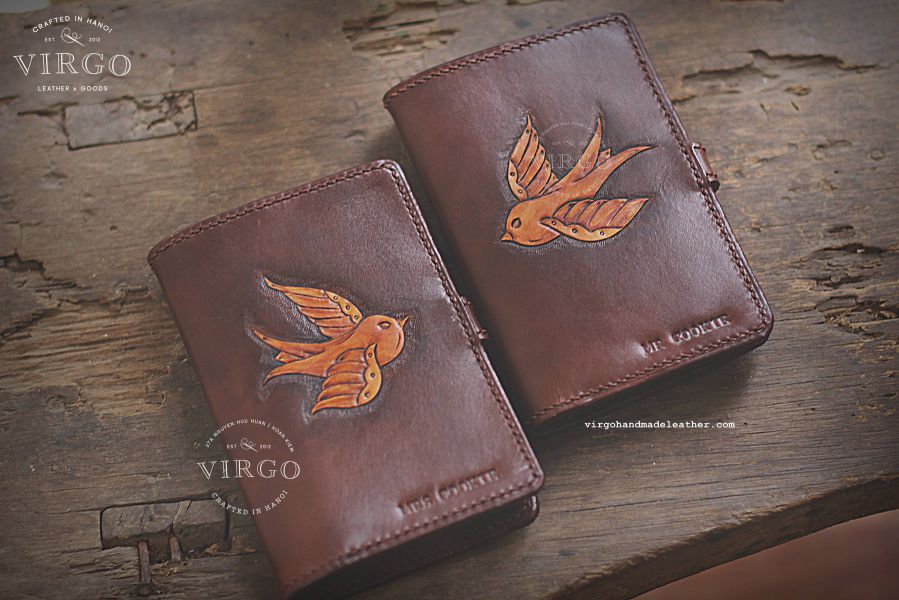 Bird Couples Passport Cover