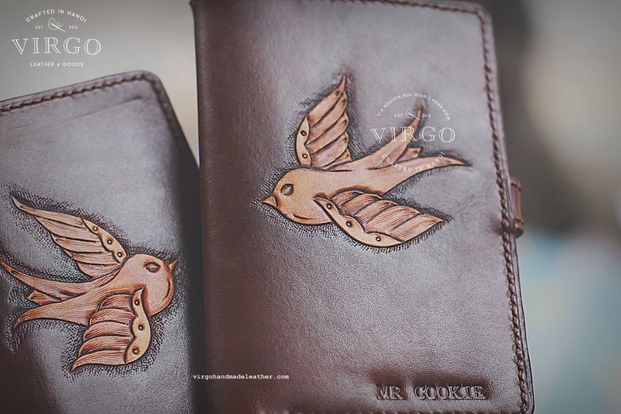 Bird Couples Passport Cover