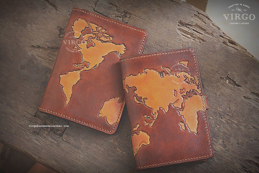Australia Maps Couples Passport Cover