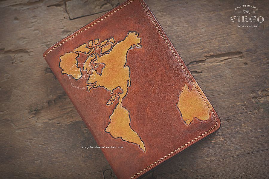 Matching Australia Maps Passport Cover