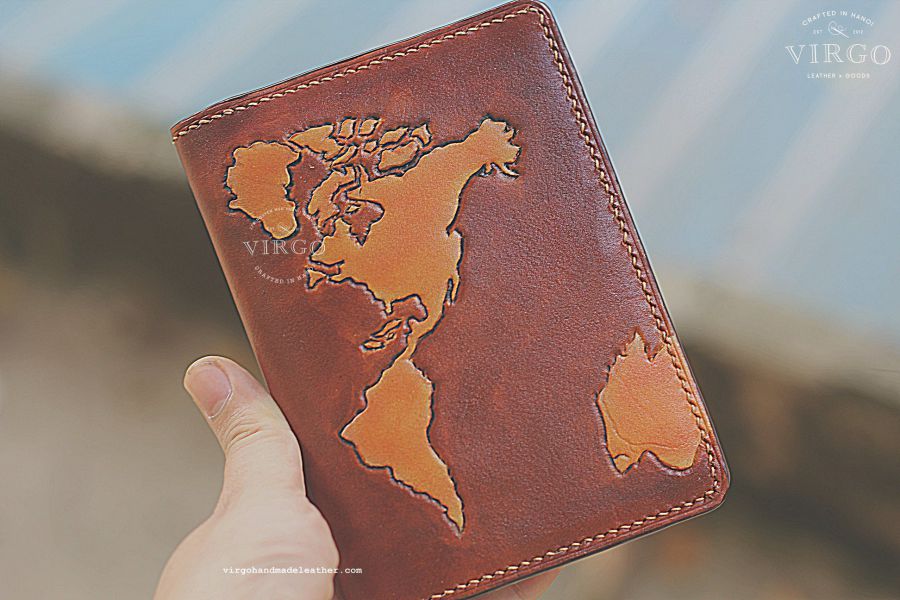 Australia Maps Couples Passport Cover