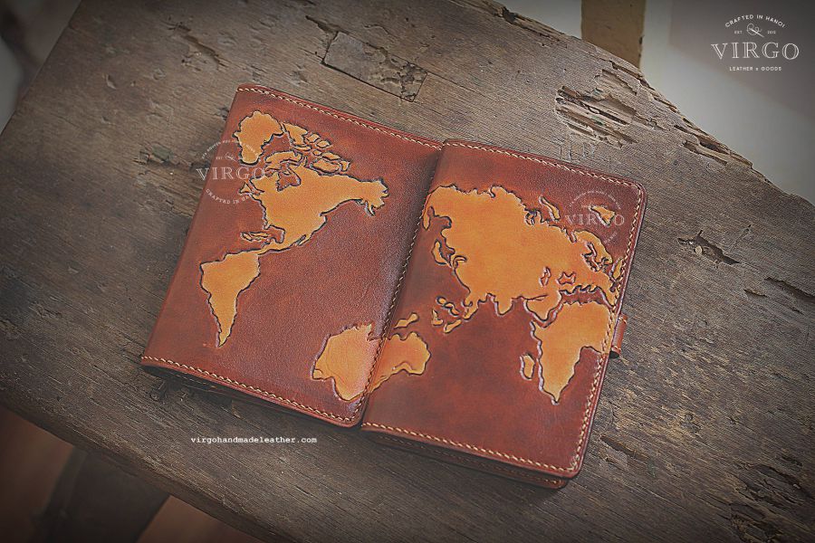 Matching Australia Maps Passport Cover