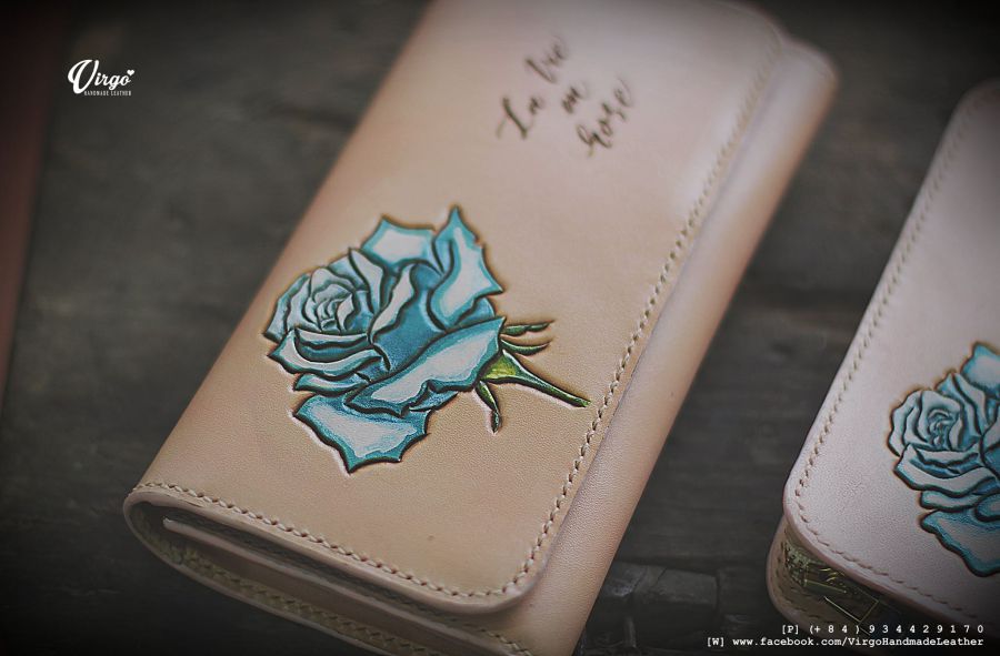 Roses Couples Wallet