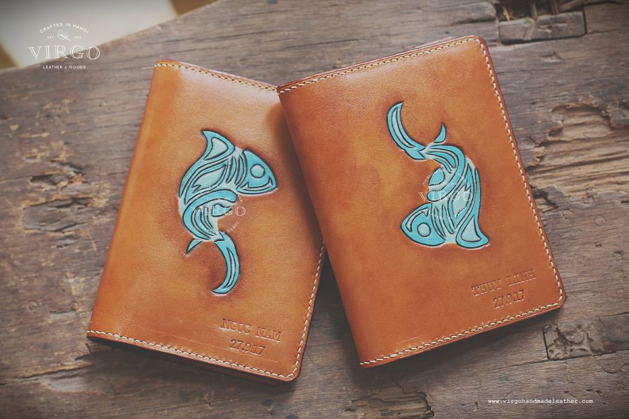 Pisces Couples Passport Cover