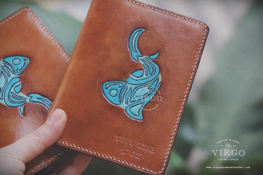 Pisces Couples Passport Cover