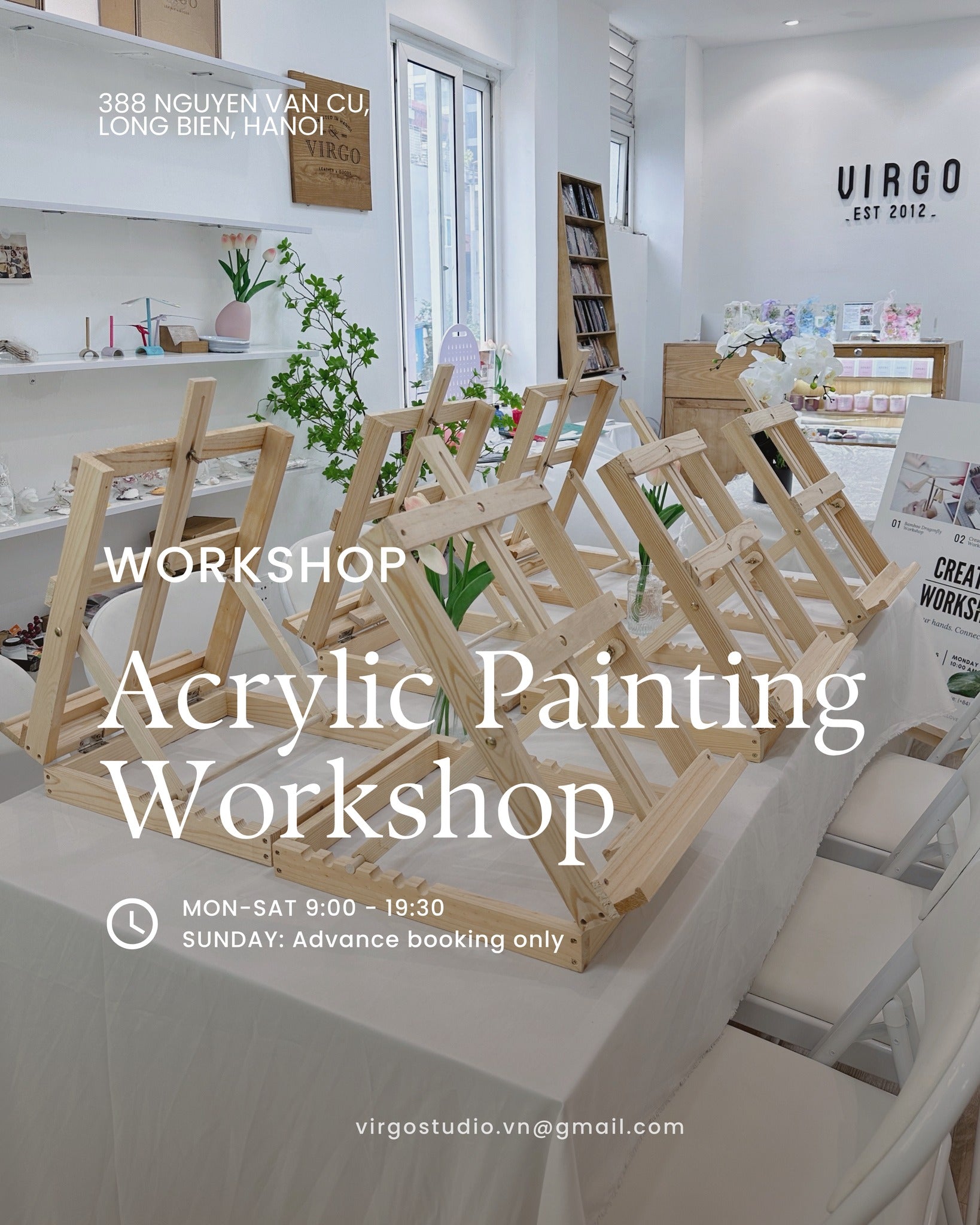 ACRYLIC PAINTING WORKSHOP