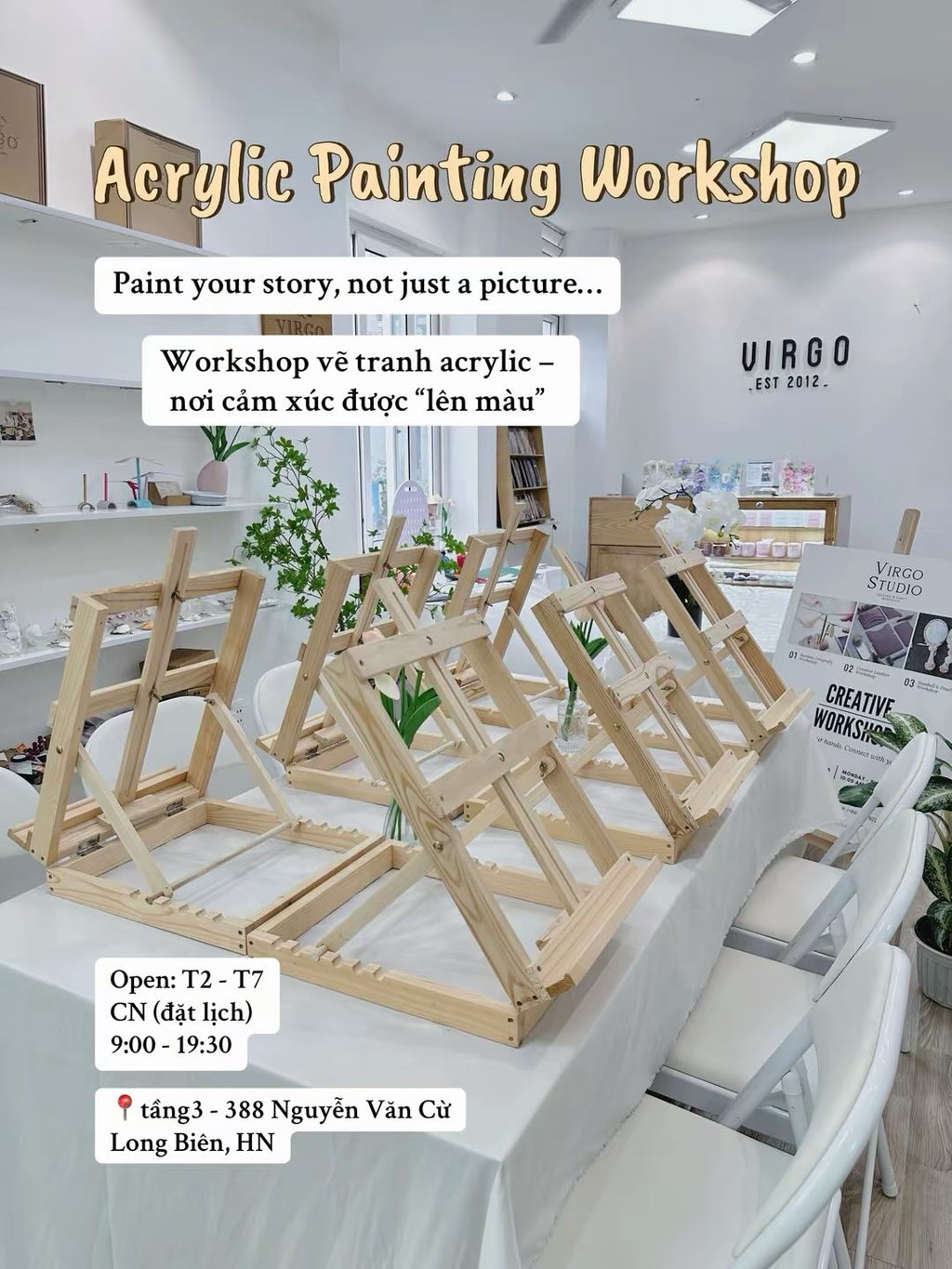 ACRYLIC PAINTING WORKSHOP