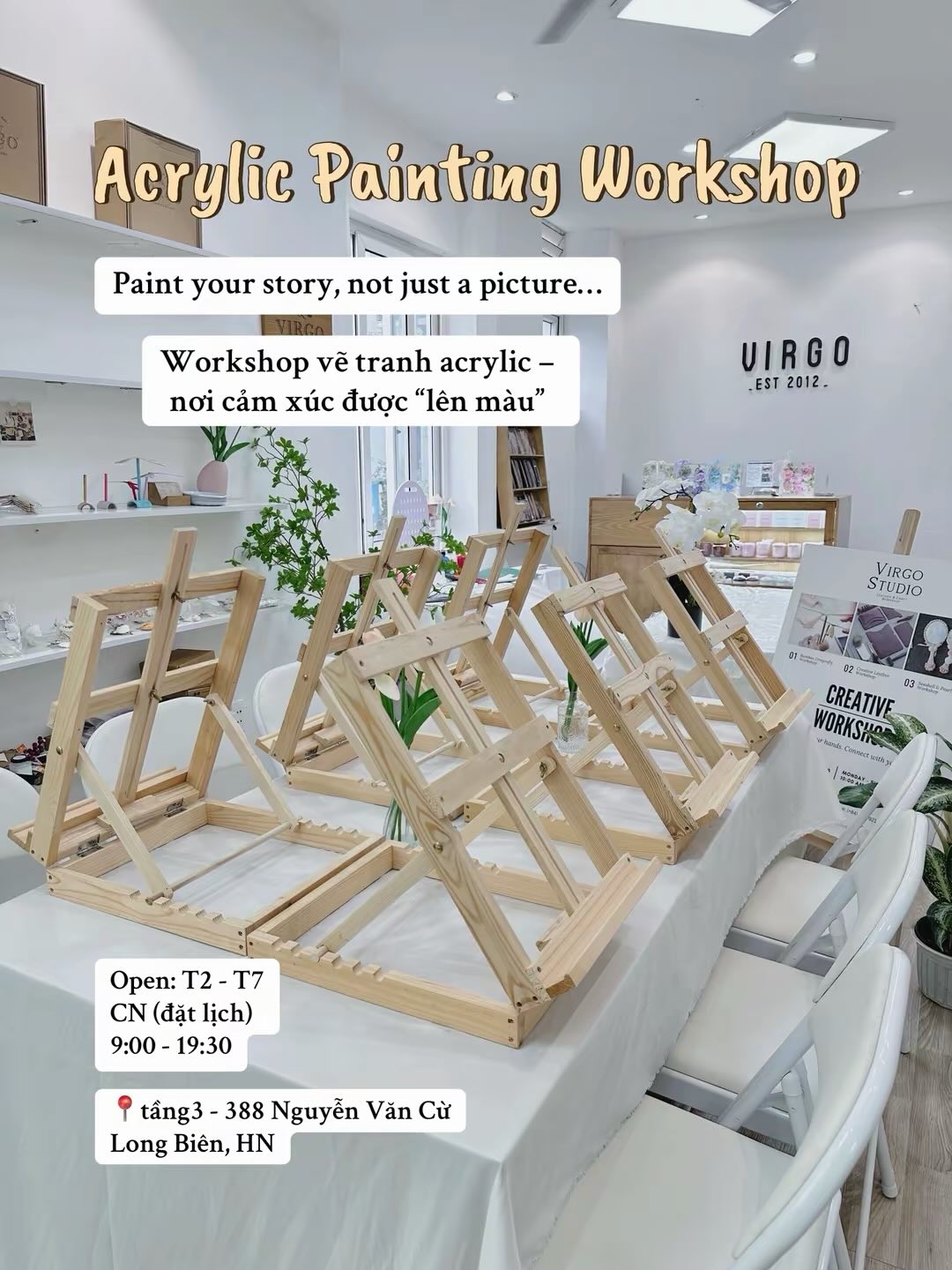 ACRYLIC PAINTING WORKSHOP
