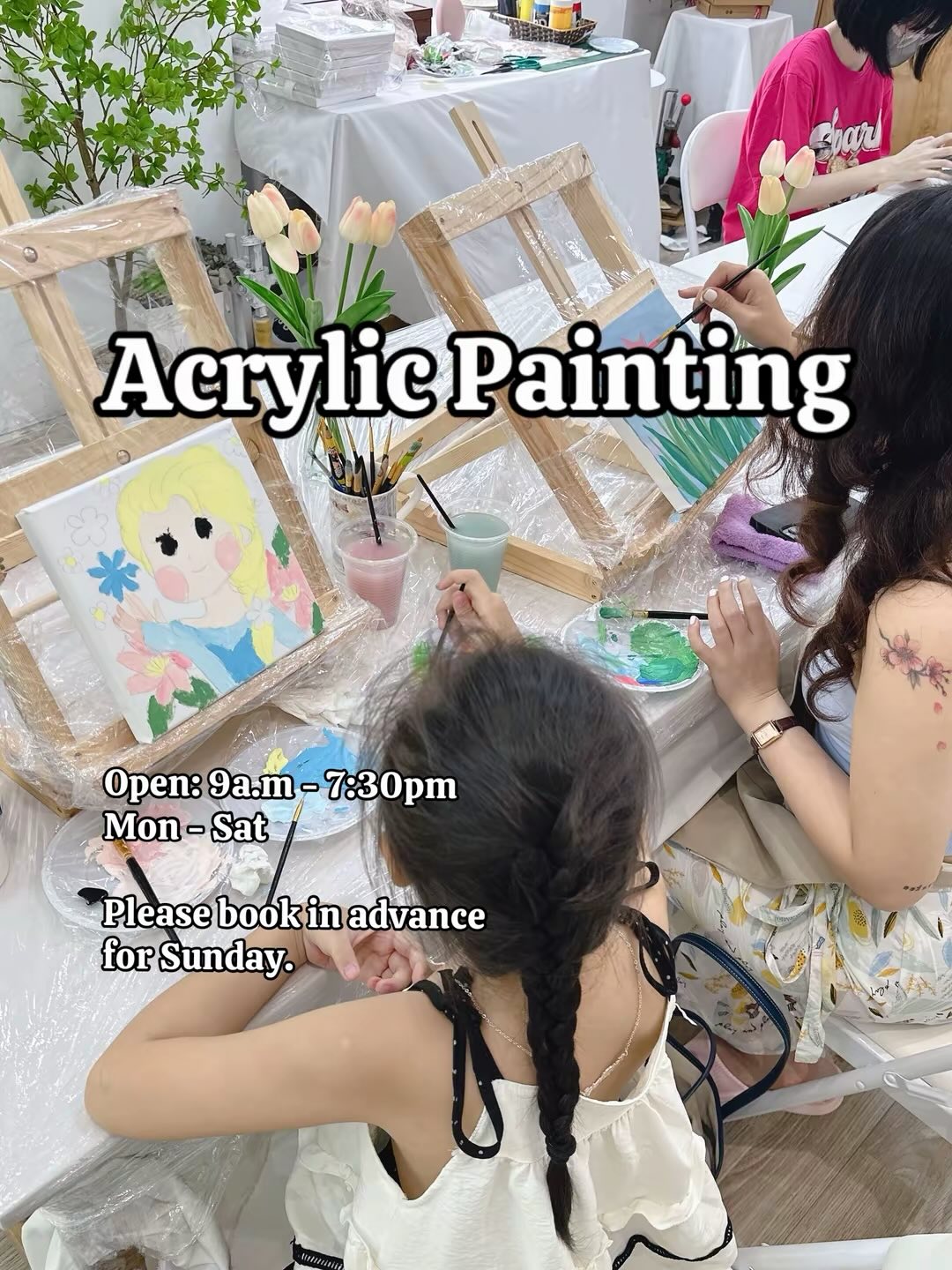 ACRYLIC PAINTING WORKSHOP