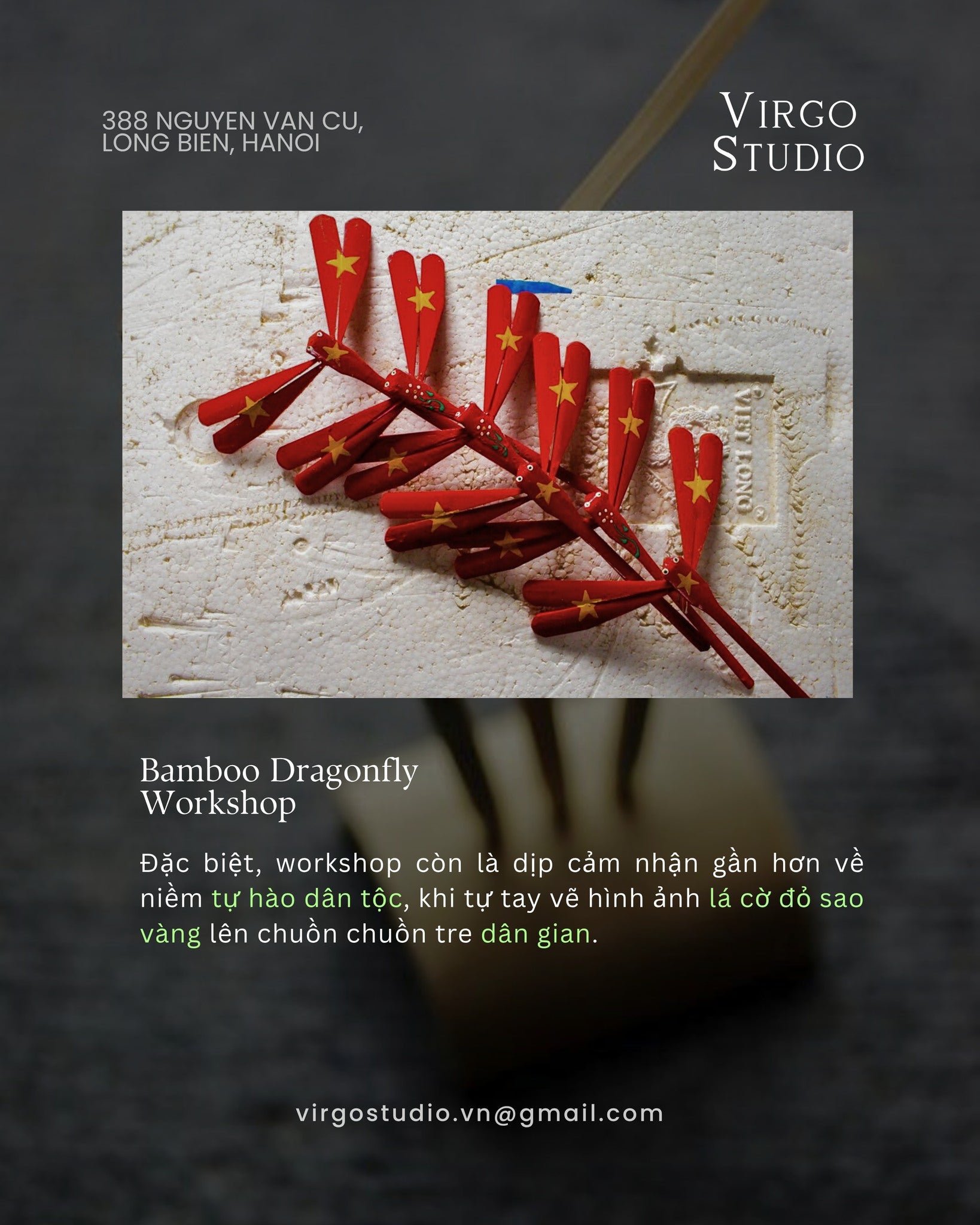 BAMBOO DRAGON FLY WORKSHOP