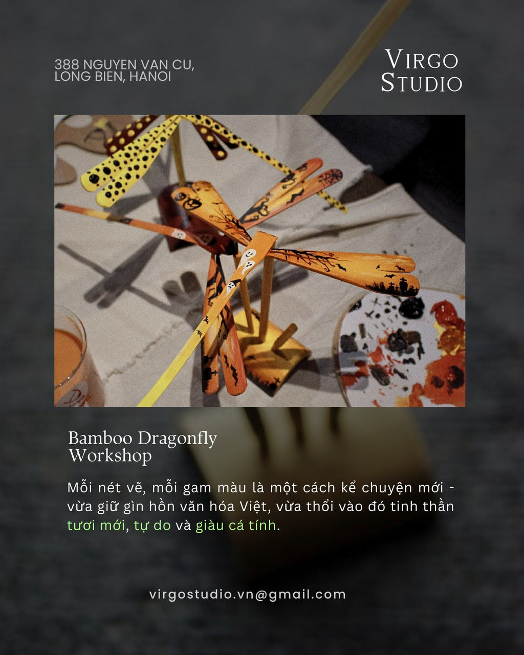 BAMBOO DRAGON FLY WORKSHOP