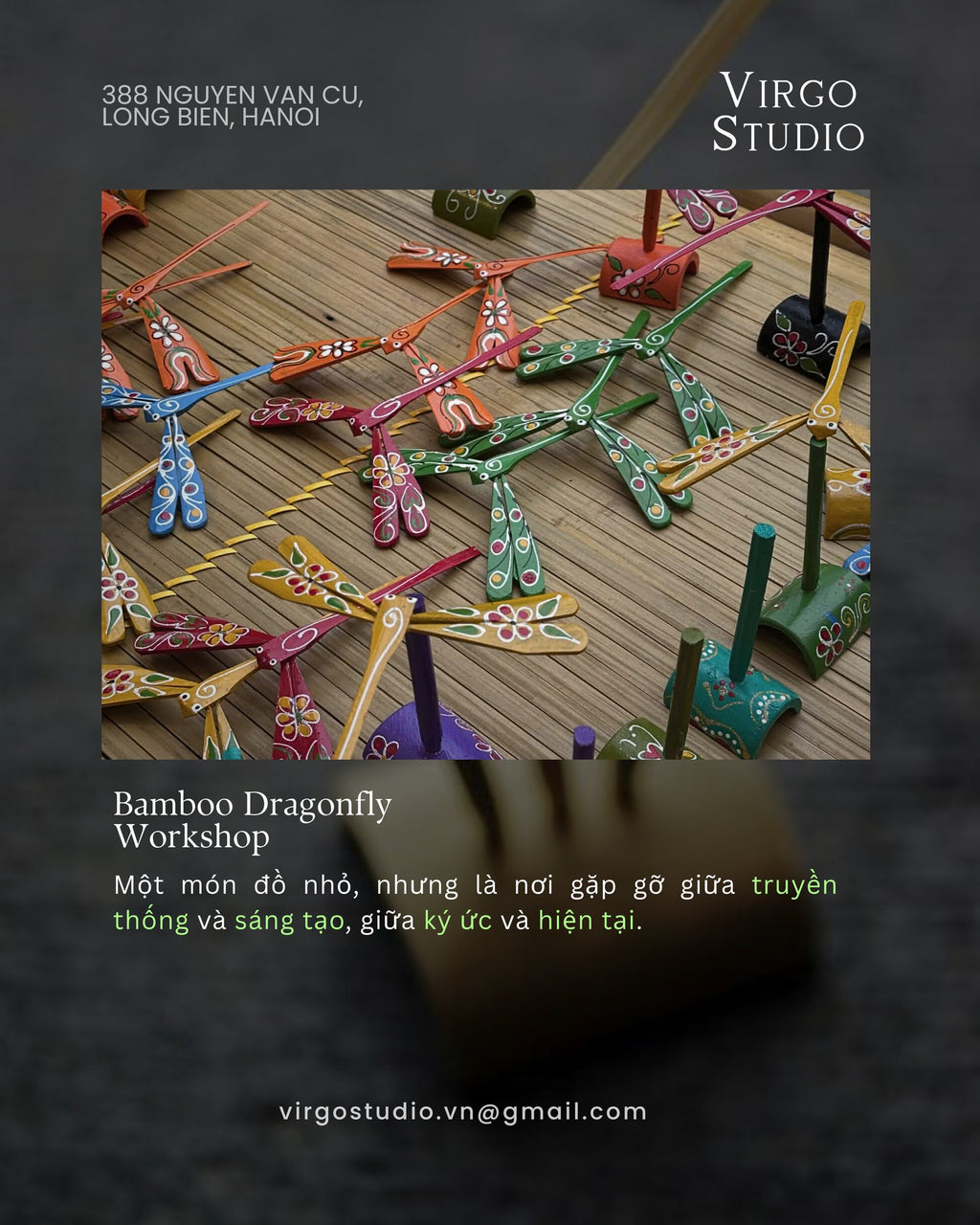 BAMBOO DRAGON FLY WORKSHOP