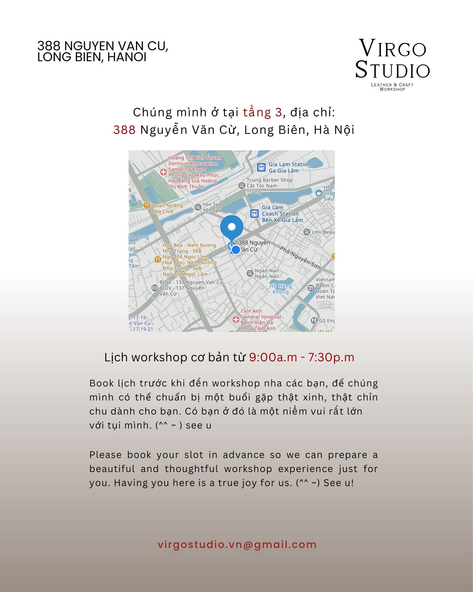 LEATHER CHARM BAG WORKSHOP