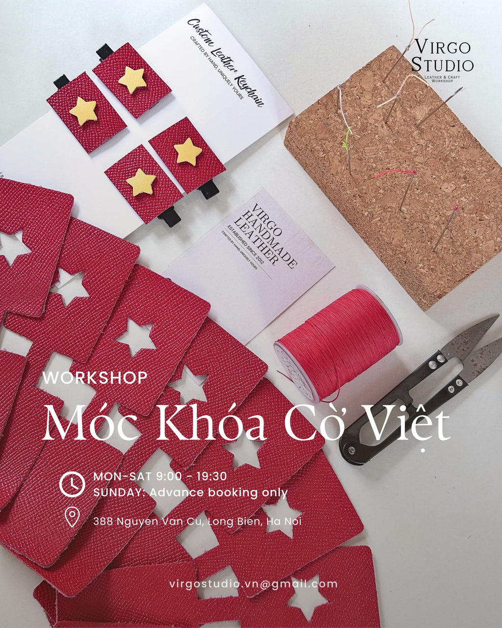 VIETNAM FLAG KEYCHAIN WORKSHOP