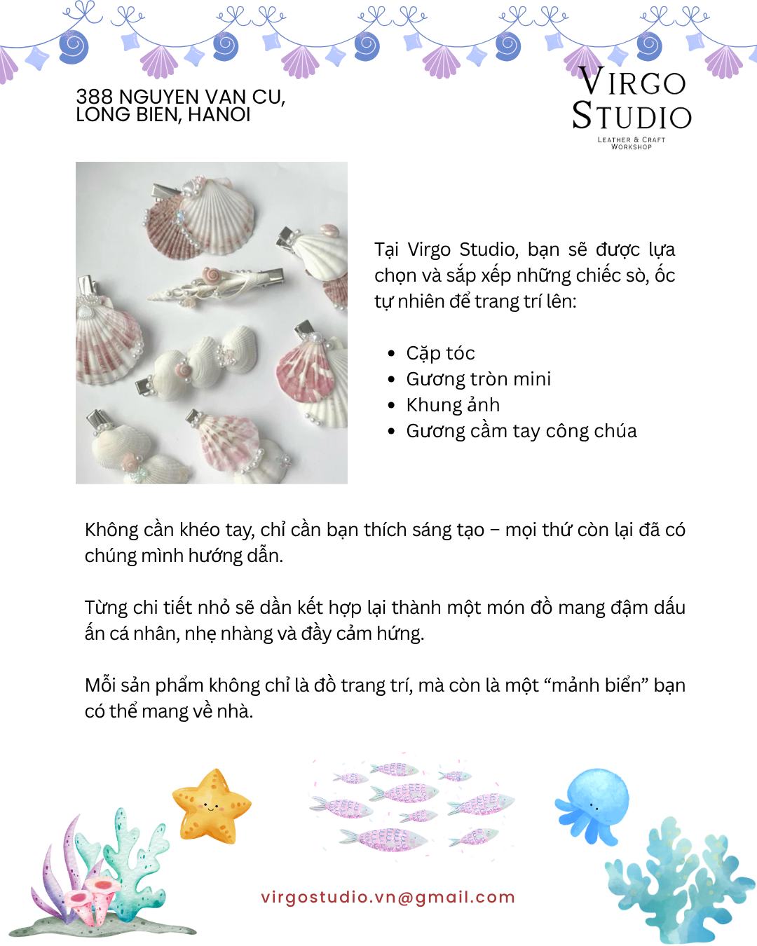 WHISPER OF THE SEA WORKSHOP