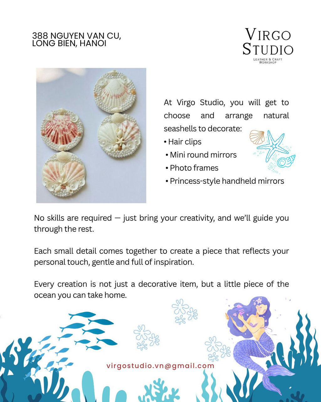 WHISPER OF THE SEA WORKSHOP