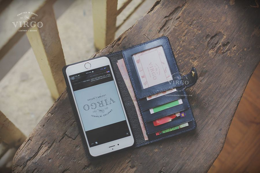 Elephant Mandala Phone Wallet
