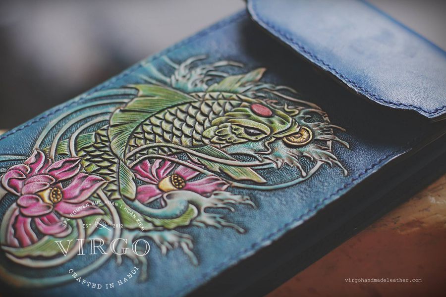 Koi Fish Phone Cover with Detachable Strap