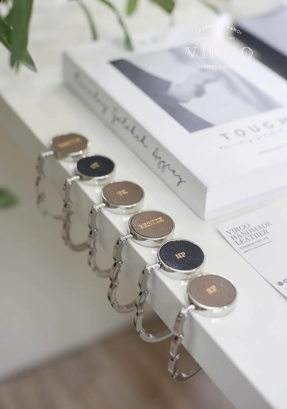SET OF 10 Personalized Bag Hook Holder, Personalized Unique Hook Holder, Custom Name Hook Holder, Wedding Gifts, Valentine Gifts, Custom Gift
