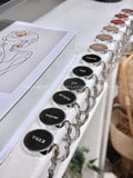 Personalized Leather Bag Hook Holder, Personalized Unique Hook Holder, Name Hook Holder , Handmade Hook Holder