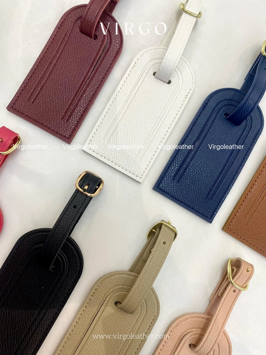 Personalized Leather Passport Holder & Luggage Tag, Custom Passport Wallet