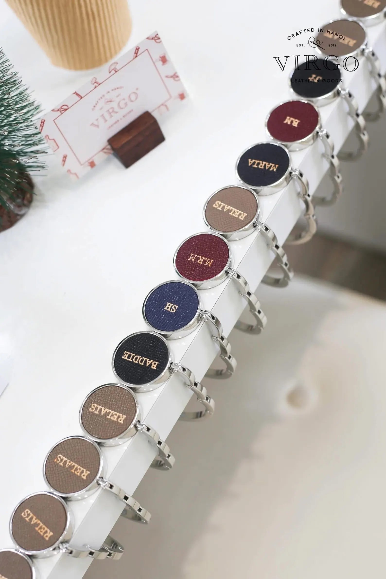 SET OF 10 Personalized Bag Hook Holder, Personalized Unique Hook Holder,Custom Name Hook Holder, Wedding Gifts, Valentine Gifts, Custom Gift