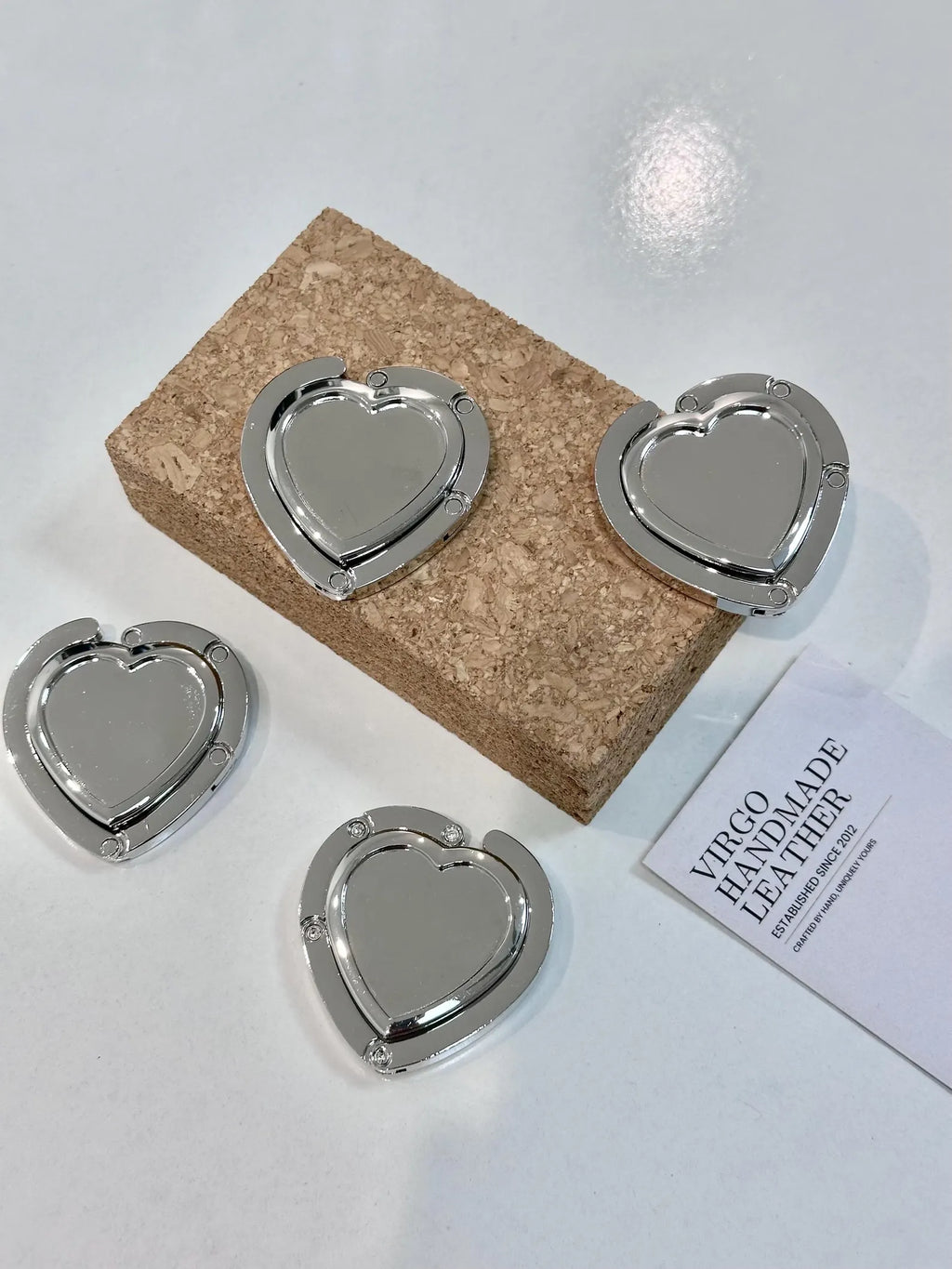 SET OF 10 Heart Personalized LASER Bag Hook Holder, Personalized Unique Hook Holder, Name Hook Holder , Handmade Hook Holder, Valentine Gift