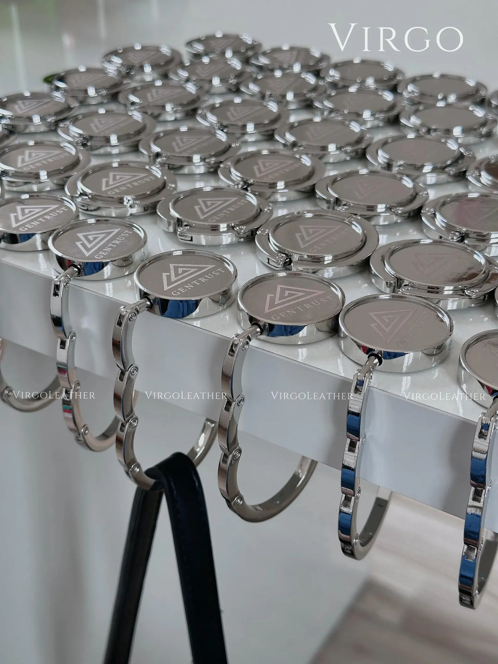 Bulk 40 Pcs Personalized LASER Bag Hook Holder, Personalized Unique Hook Holder, Name Hook Holder , Handmade Hook Holder