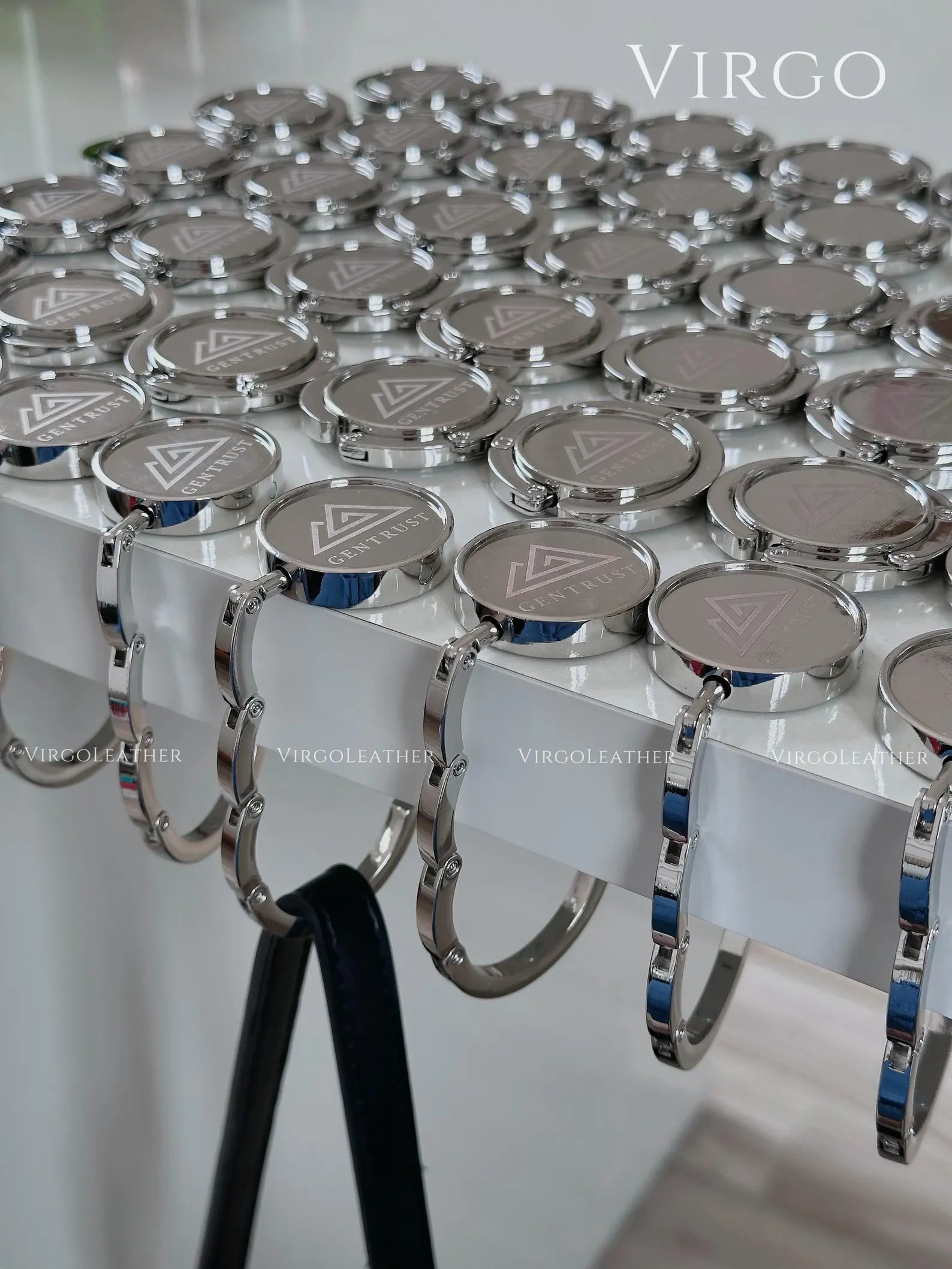 Bulk 40 Pcs Personalized LASER Bag Hook Holder, Personalized Unique Hook Holder, Name Hook Holder , Handmade Hook Holder