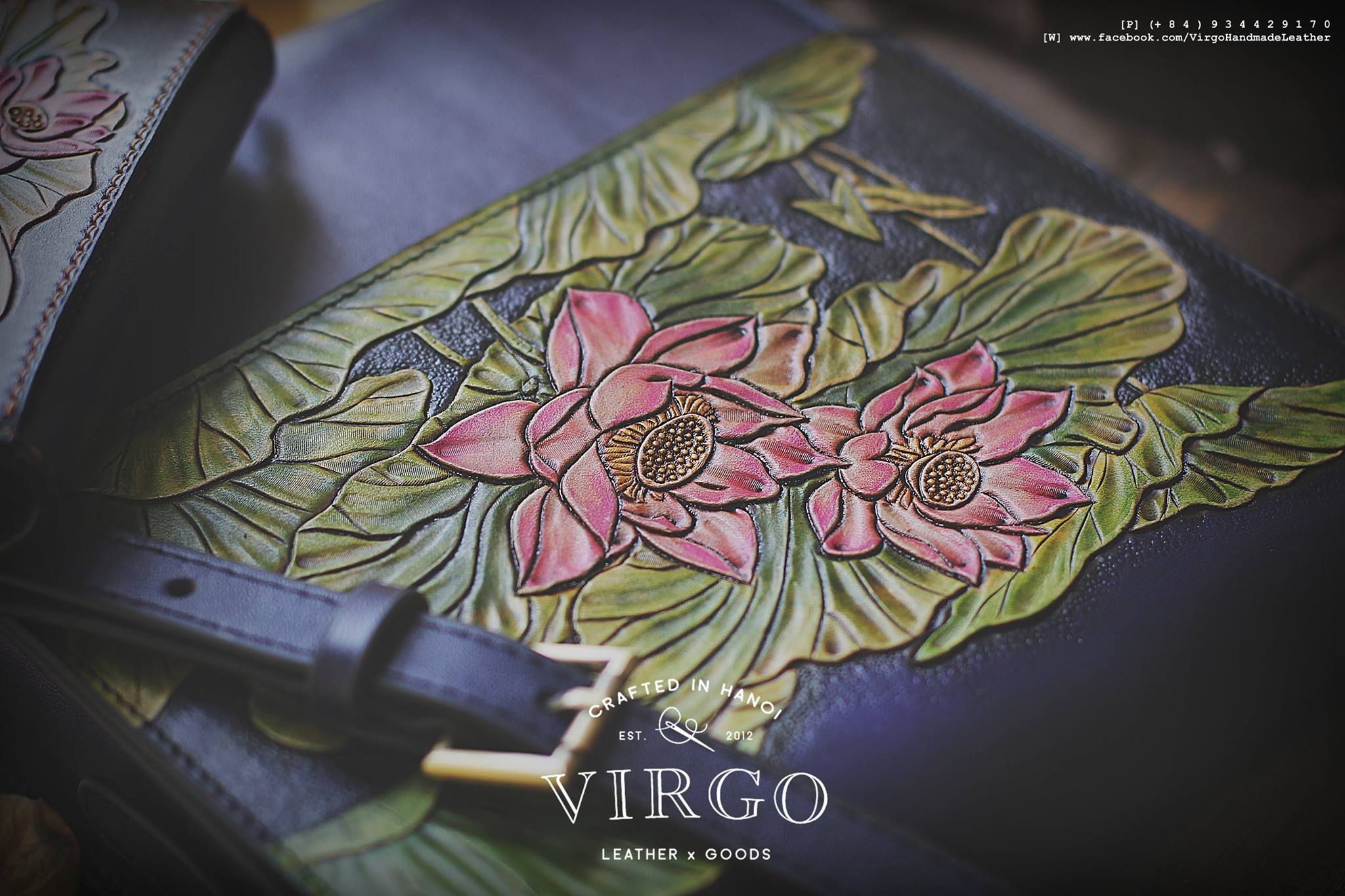 Akiko Lotus Clutch